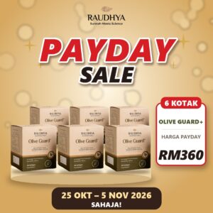 Pakej 6 Kotak Olive Guard (layak cabutan bertuah cruise)